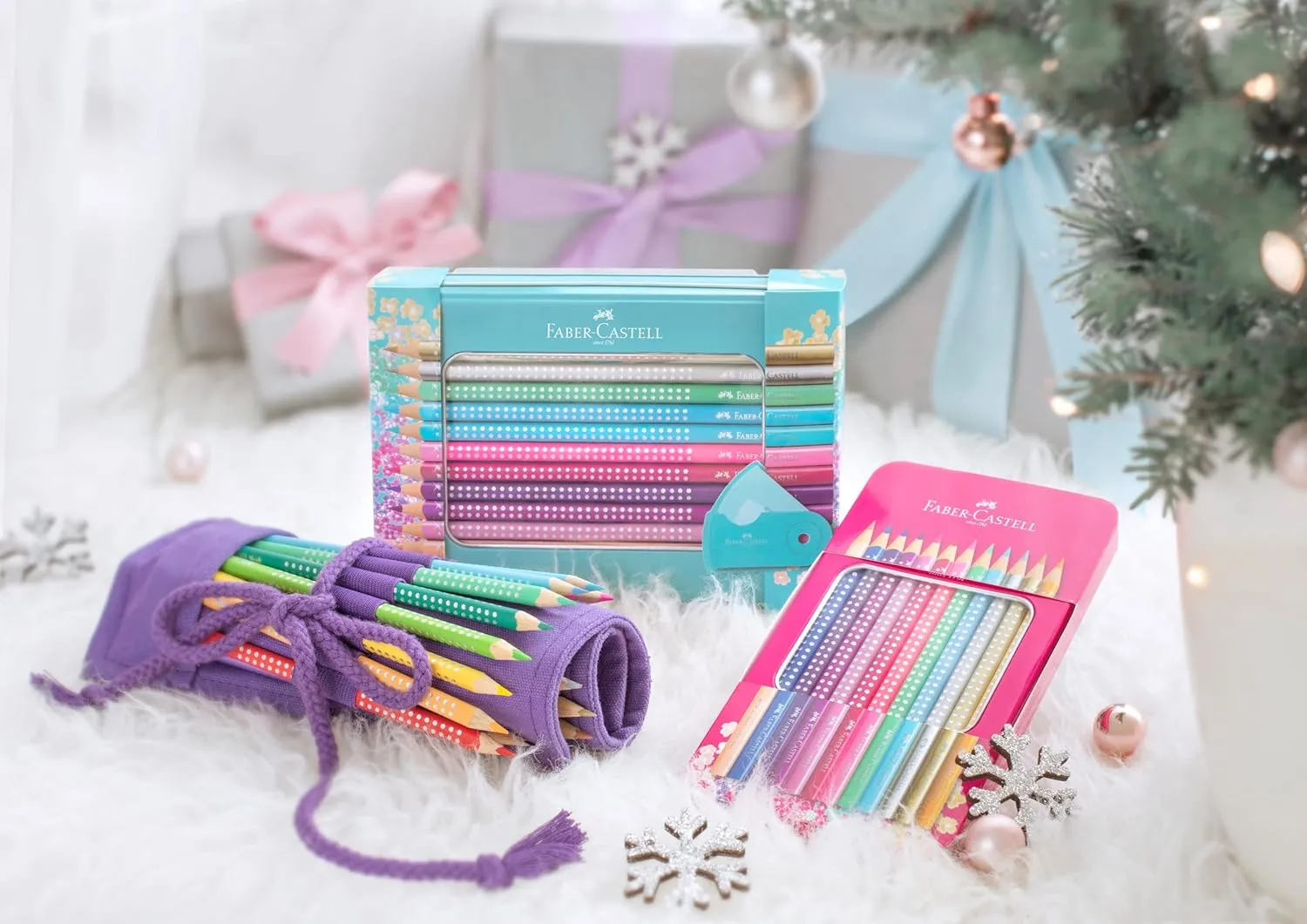 Faber-Castell Sparkle Colour Pencils - Set of 20