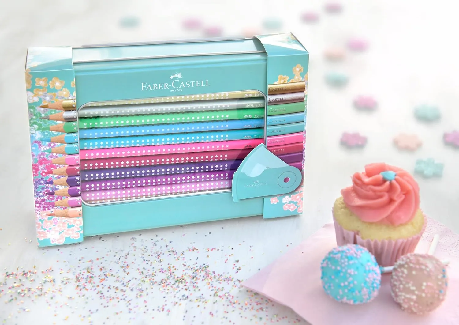 Faber-Castell Sparkle Colour Pencils - Set of 20