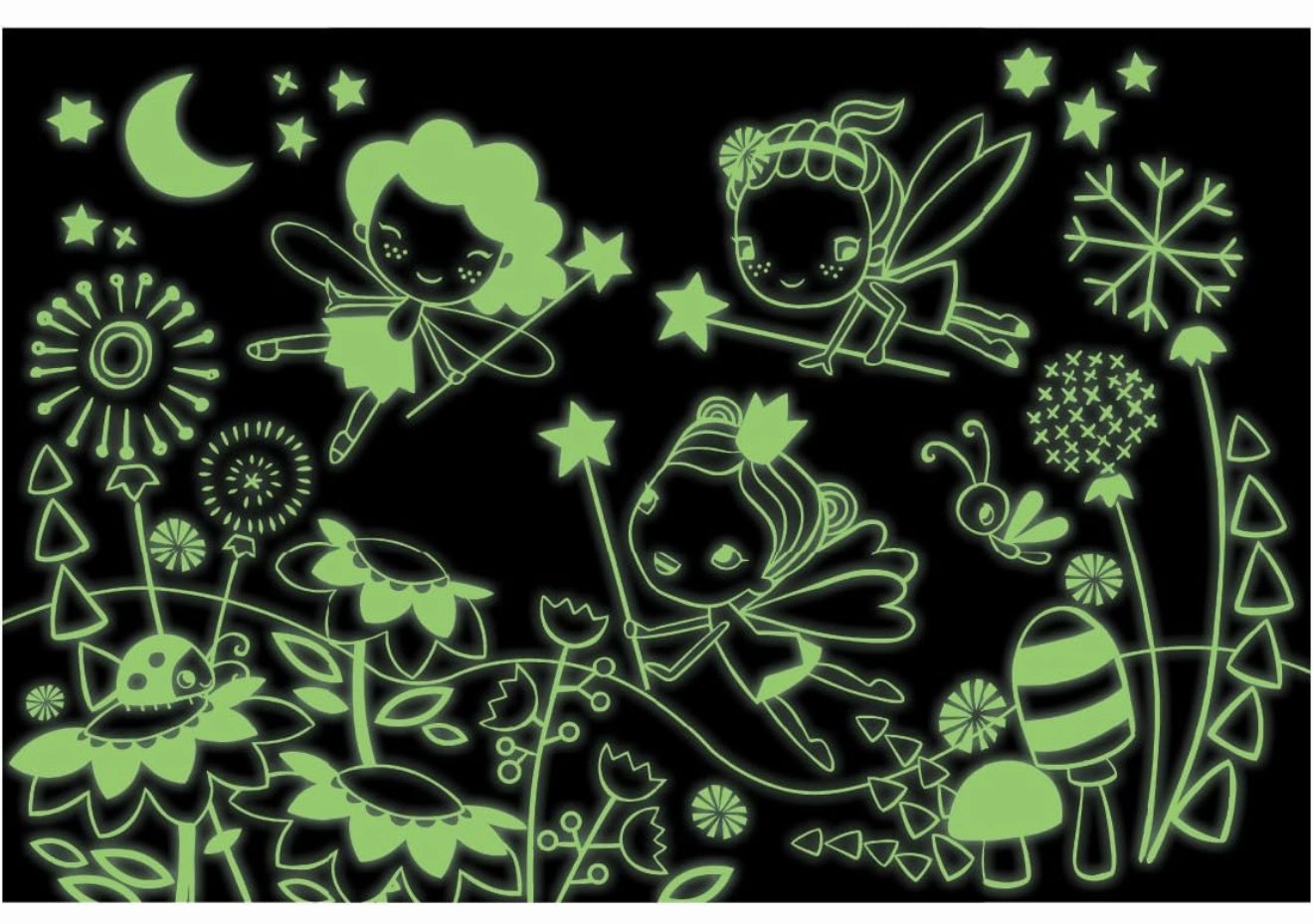 Fairies Glow-In-The-Dark Puzzle