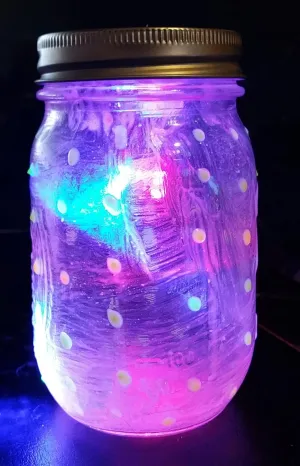 Fairy Lights Mood Therapy Bottle Light with LEDs Lamp Night Light | Mood jar fairybottle dream jar dream bottle fairy bottle therapy jar