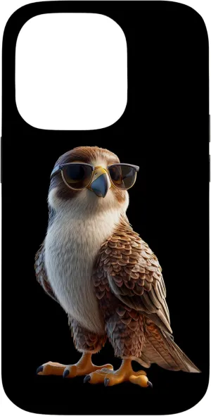 Falcon Kestrel Falcons Hunting Peregrine Birds Falconry Case for iPhone 14 Pro