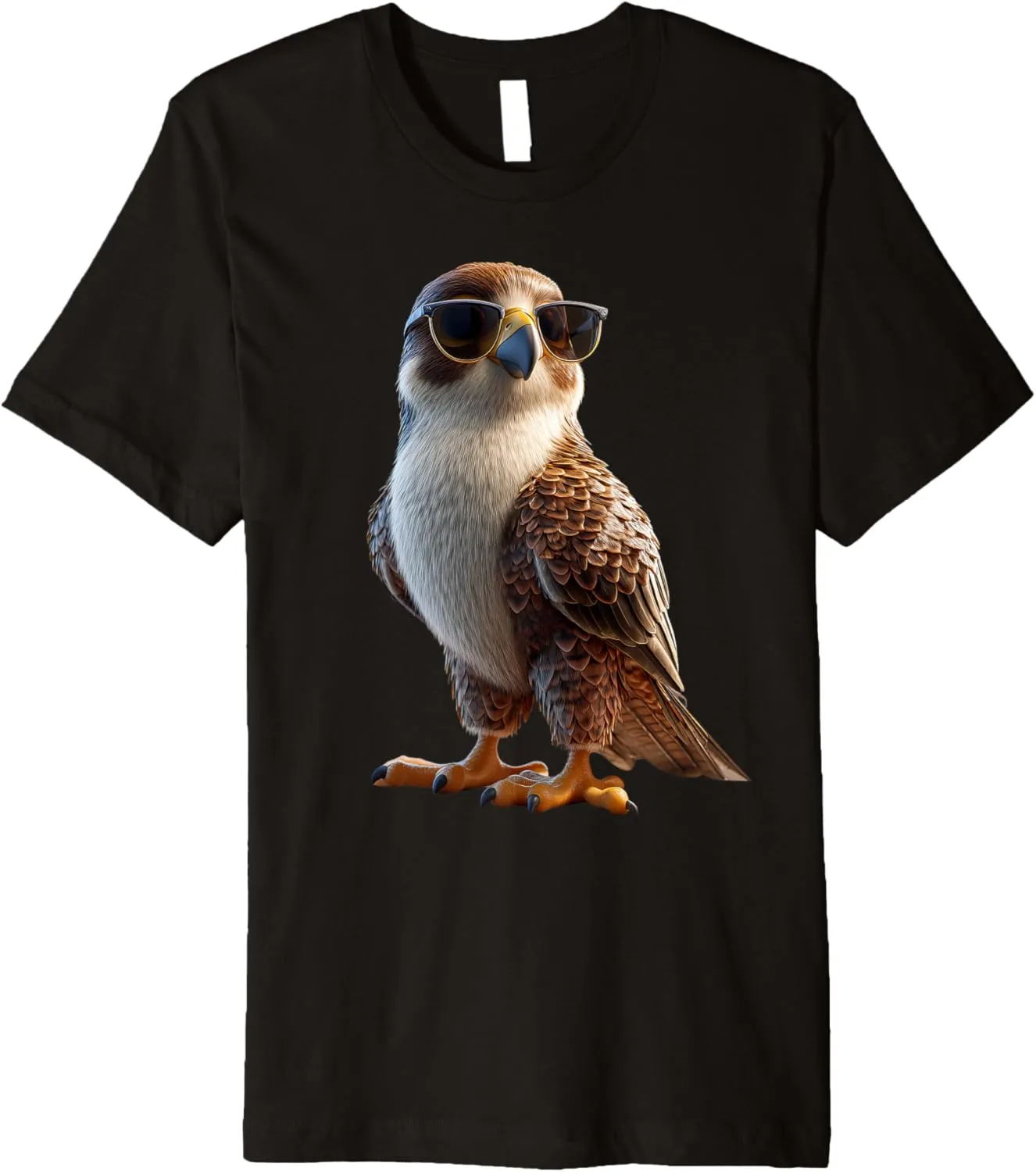 Falcon Kestrel Falcons Hunting Peregrine Birds Falconry Premium T-Shirt