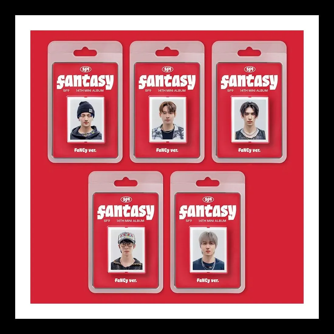 (FaNCy Ver.PLVE) SF9 Fantasy 14th Mini Album (5 Sets   Gift Card) K-Pop Sealed