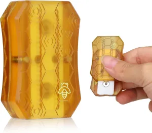 Fidget Slider for Adults, Stress Relief Fidget Toys EDC Executive Desk Home Office Toy for Anxiety and ADHD, Ideal Gift for Father, Friends,Teen, Adult (Amber)