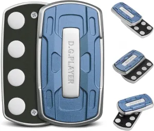 Fidget Toys Adults - Sound & Silent Handheld Cool Fidget Slider - Metal Sensory Toys for Adults Stress Relief, Focused, Anxiety, Time Passing - Travel, Classroom, Office, Car, Home (Blue)
