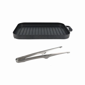 FIRE-MAPLE Mini Grill Plate Set – Non-Stick, Heat-Resistant BBQ Pan for Outdoor Cooking
