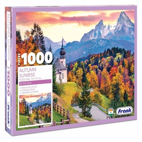 Frank Autumn Sunrise Jigsaw Puzzle - 1000 Pieces