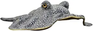 FRANKIEZHOU Realistic Stingray Fish Plush-19”, Lifelike Leopard Stingray Stuffed Animal, Soft Skate Stingray Plush Toy,Stingray Gifts,Gifts for Kids,Baby Gift,Cute Plush,Home Dec