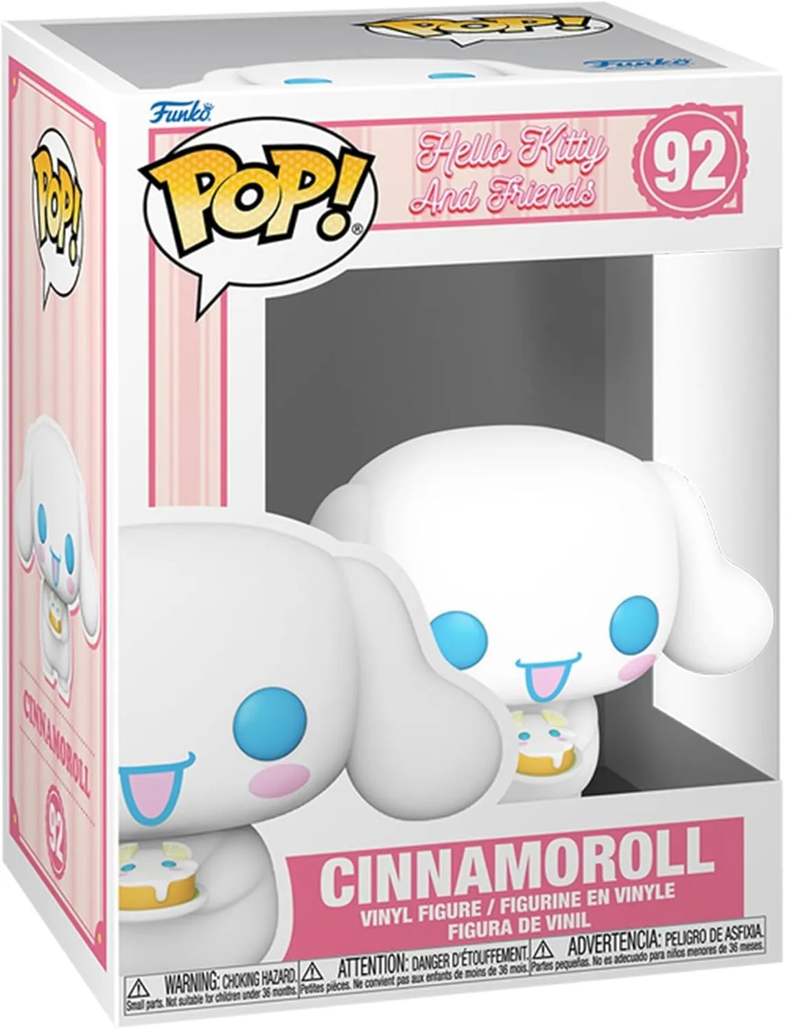 Funko POP! Sanrio: HK - Cinnamoroll - Cinnamaroll - Hello Kitty - Collectable Vinyl Figure - Gift Idea - Official Merchandise - for Kids & Adults - Cartoons Fans - Model Figure for Collectors