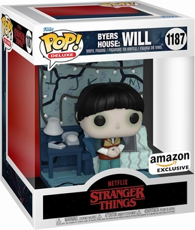 Funko Pop Deluxe: Stranger Things Build A Scene - Will Byers Figure 3 of 4 - Amazon Exclusive - Collectable Vinyl Figure - Gift Idea - Official Merchandise - Toys for Kids & Adults - Fantasy Fans