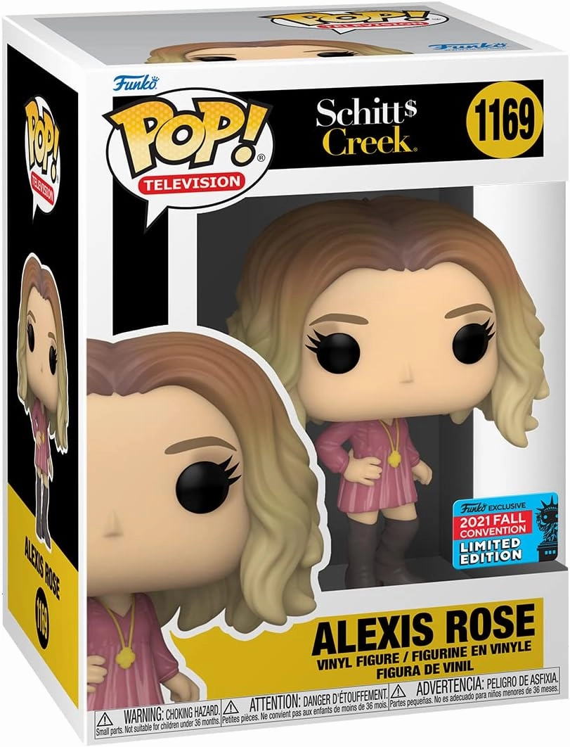 Funko Pop! TV: Schitts Creek - Alexis Pink Dress - (NYCC/Fall Con) - Schitt's Creek - Collectible Vinyl Figure - Gift Idea - Official Products - TV Fans