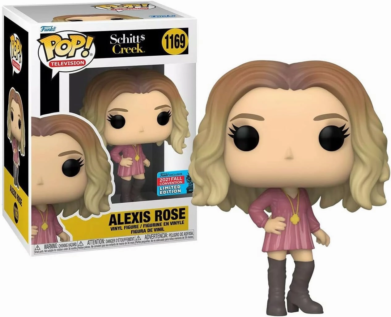 Funko Pop! TV: Schitts Creek - Alexis Pink Dress - (NYCC/Fall Con) - Schitt's Creek - Collectible Vinyl Figure - Gift Idea - Official Products - TV Fans