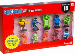 Gang Beasts Action Figures 12pk Party Supplies Gift for Video Gamer Set