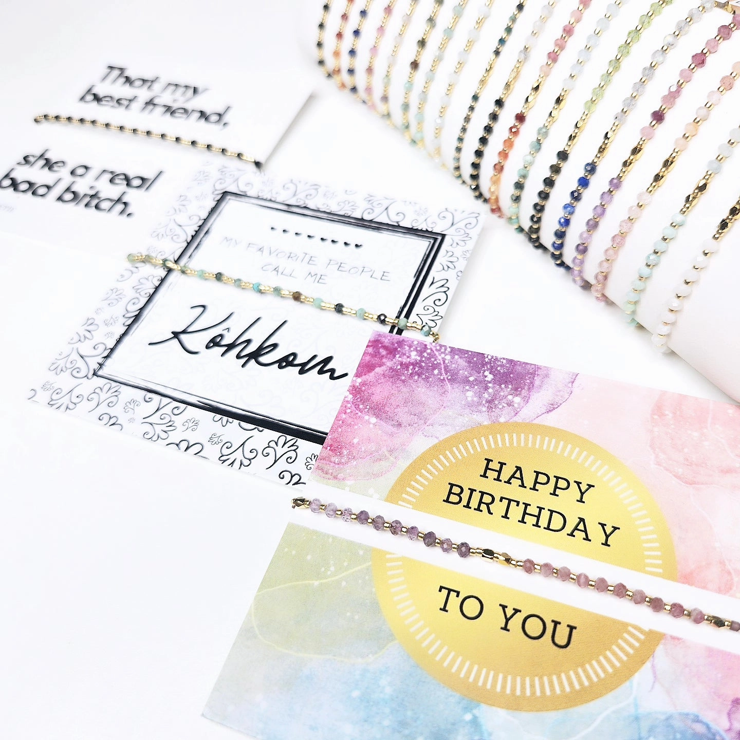 Gem Junction Stackable Bracelet Cards