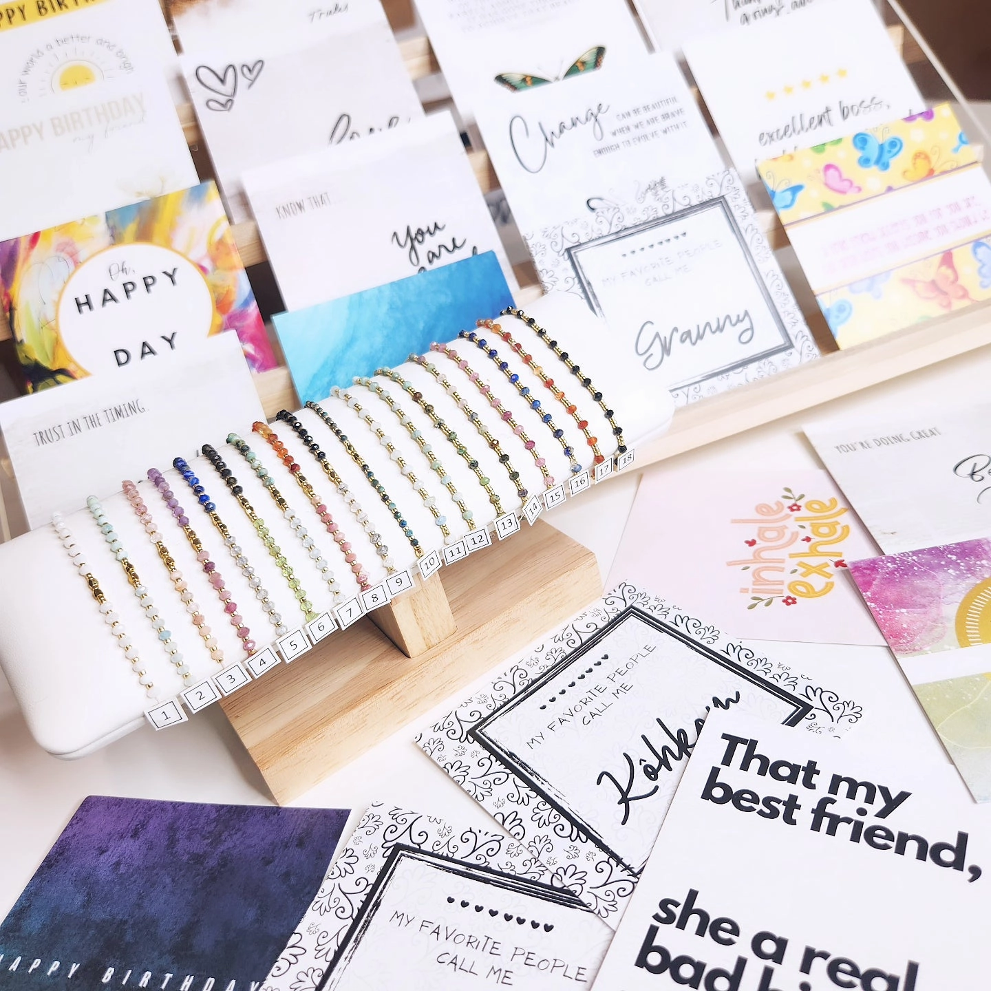 Gem Junction Stackable Bracelet Cards