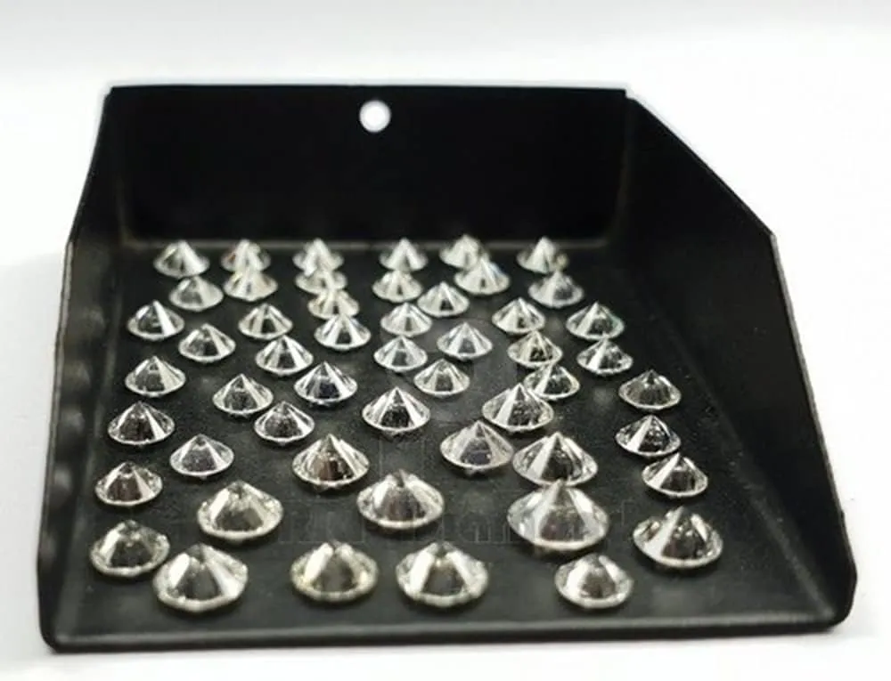 GEMHUB Natural Loose Diamond 1.2 mm -3.1 mm Real Diamonds for Jewelry Making