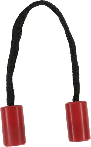 Generic Thumbchucks Fidget Toy - Nylon Material - Begleri Variant (Red)