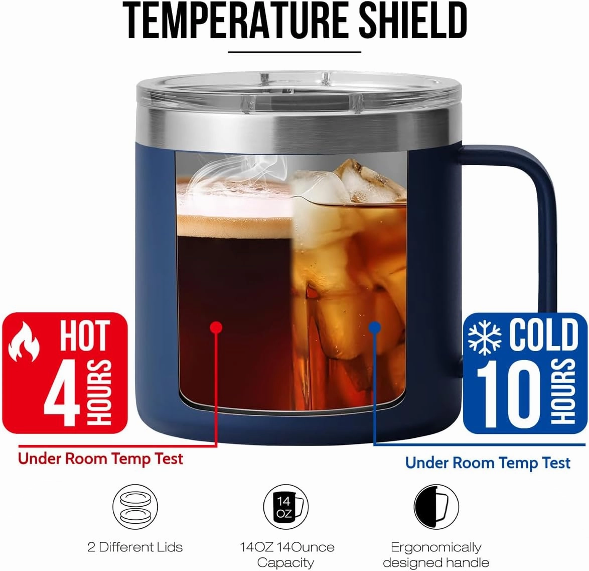 German Shepherd Mug – 14oz Stainless Steel Tumbler Cup, Funny and Unique Gift for German Shepherd Dog Lovers and Owners, Perfect for Mothers Day, Fathers Day, and Birthday Celebrations