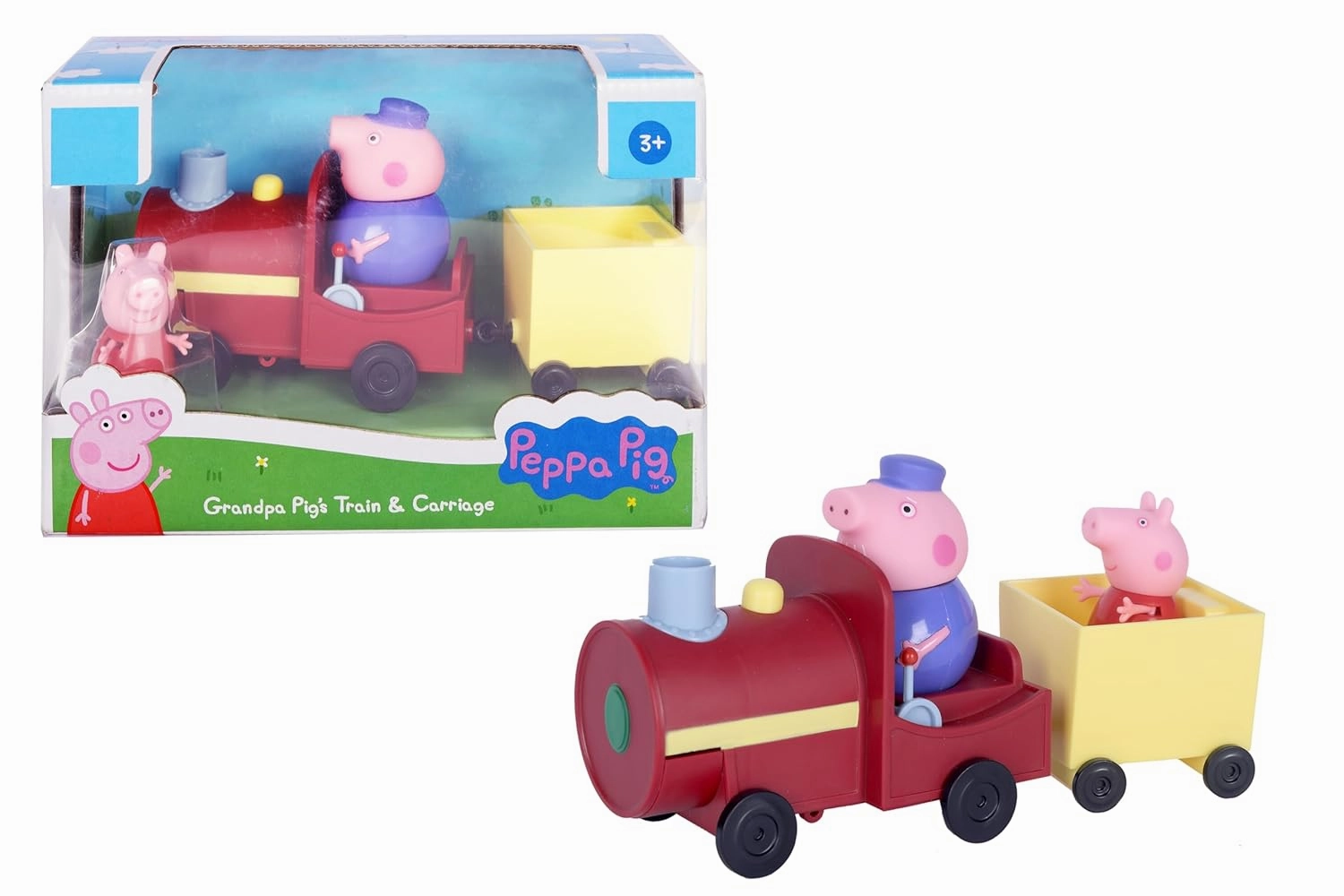 Hasbro Peppa Pig  Grandpa's Train and Carriage Playset