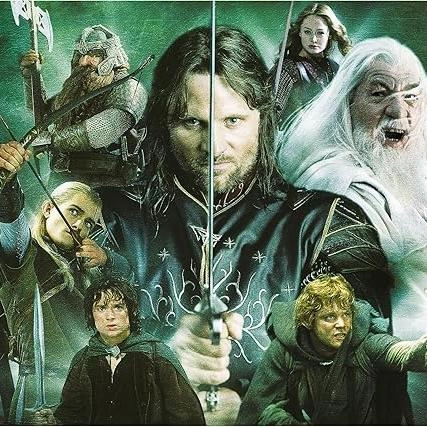 Heroes Of Middle Earth 1000 Piece Puzzle