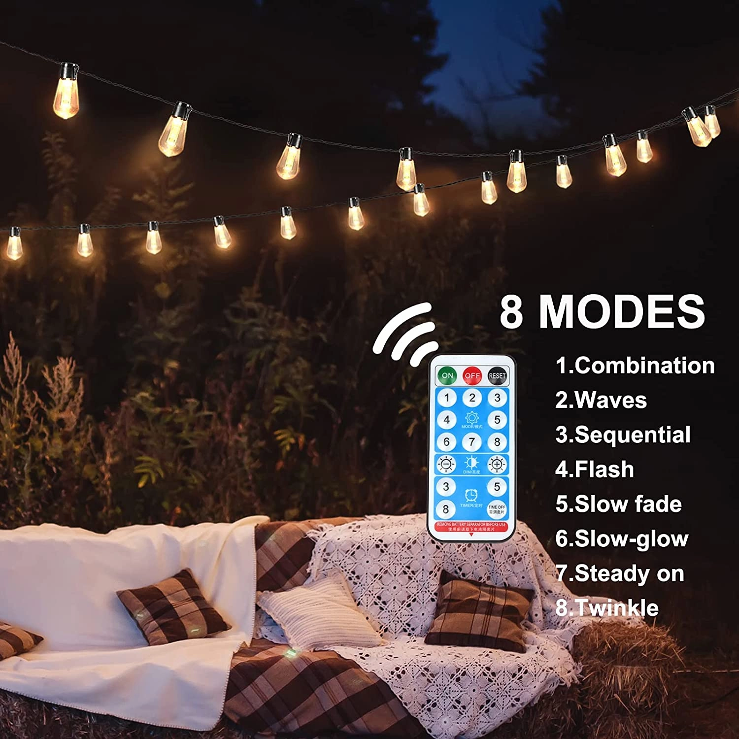 High brighter Solar String Lights