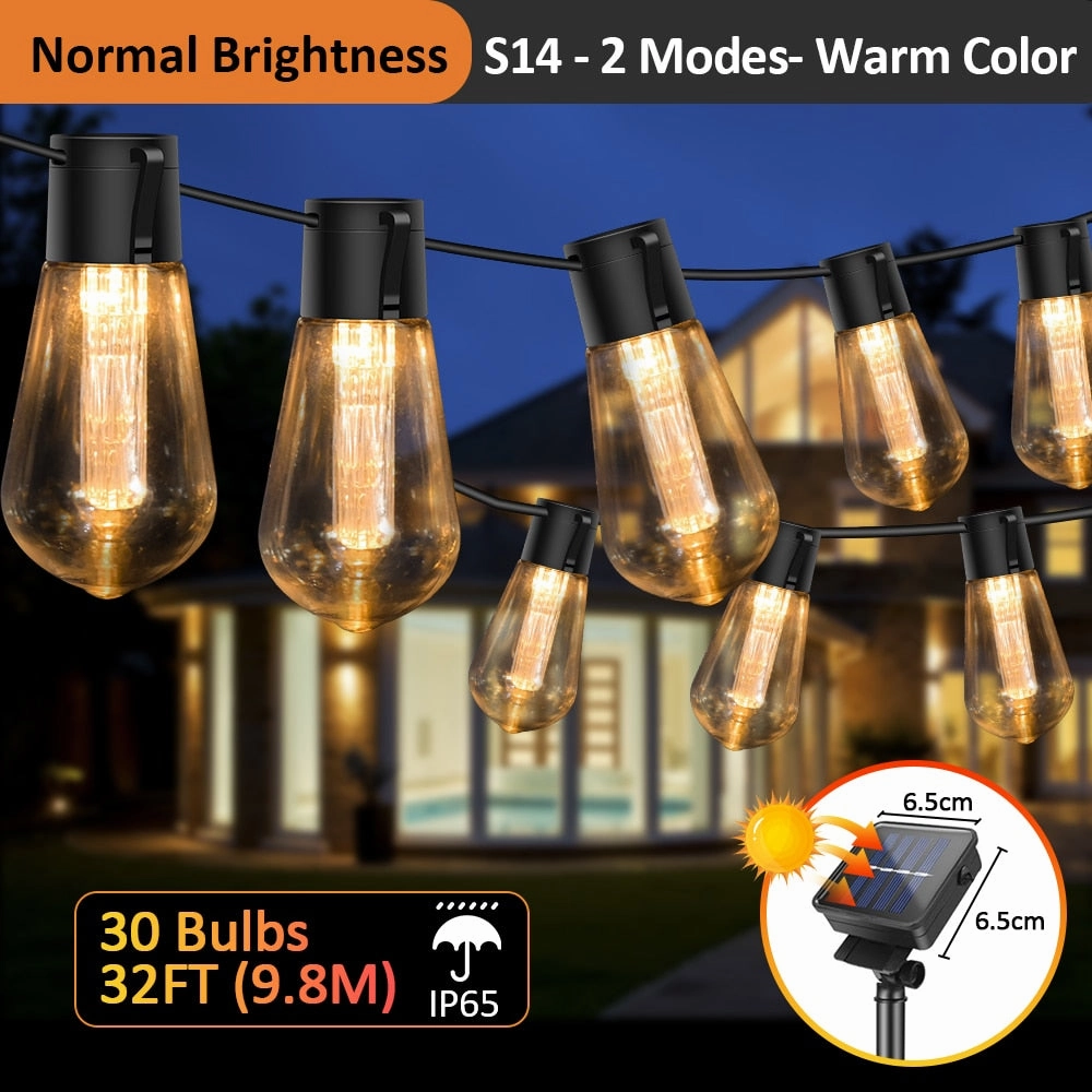 High brighter Solar String Lights