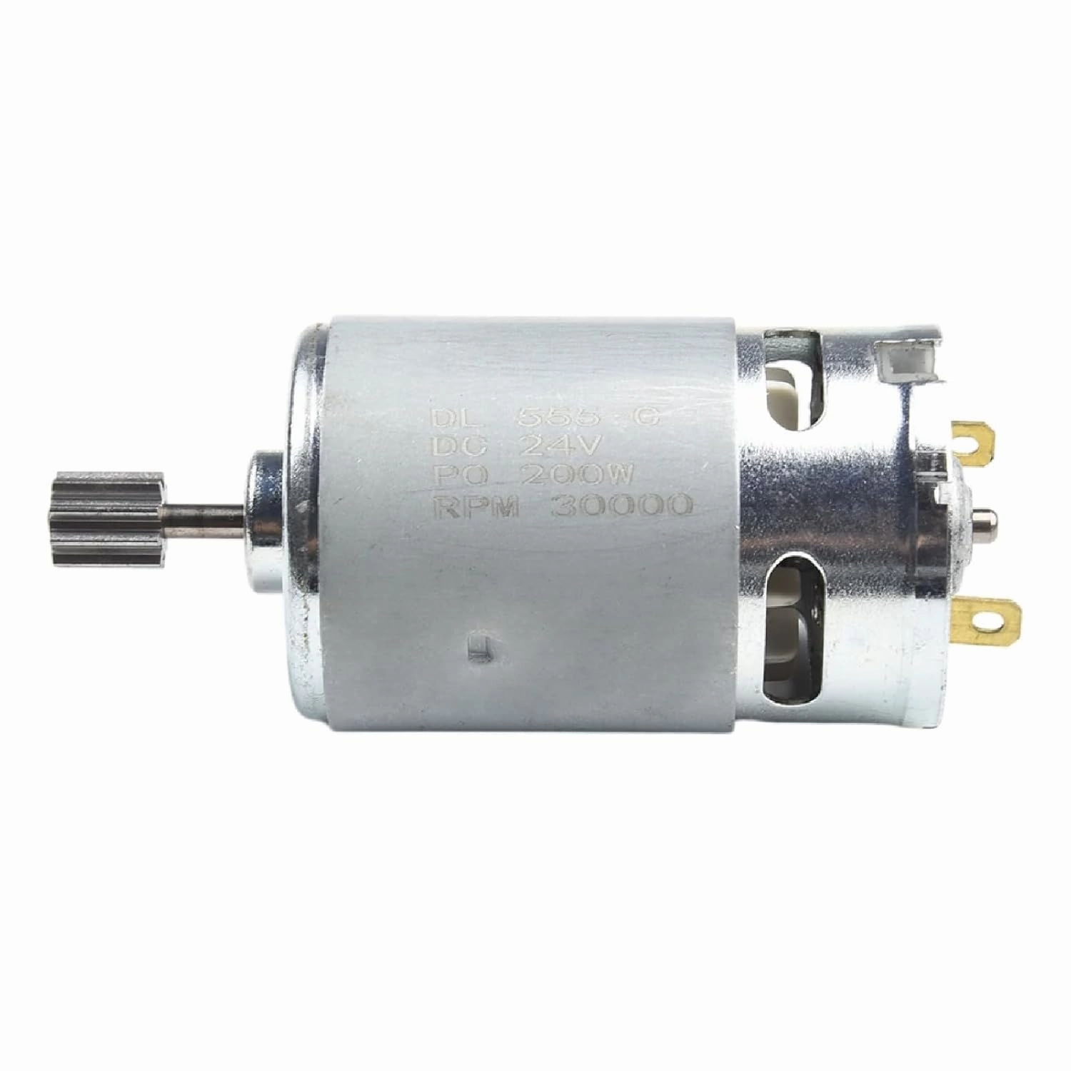 High Speed 24V 555 Children's Electric Car Motor DL 555-C High Power Gearmotor for Kids Ride On Toys Solar Automation Applications (555_24V_30000_9T)