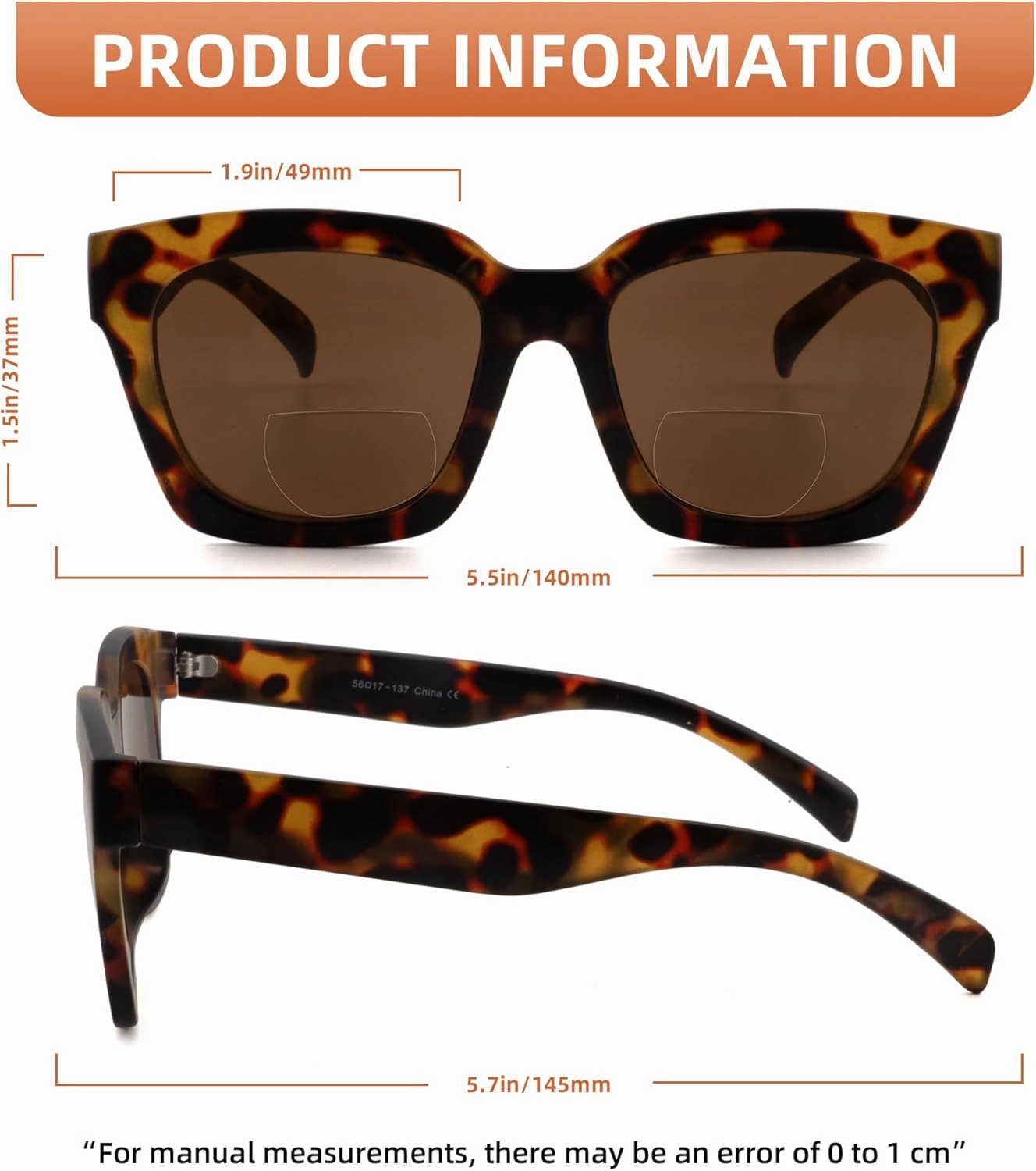 HIYANJN 3 Pack Bifocal Sunglasses For Women Men Reading Sunglasses Oversized Fashion Matte Frame UV400 Sun Readers Glasses 2x