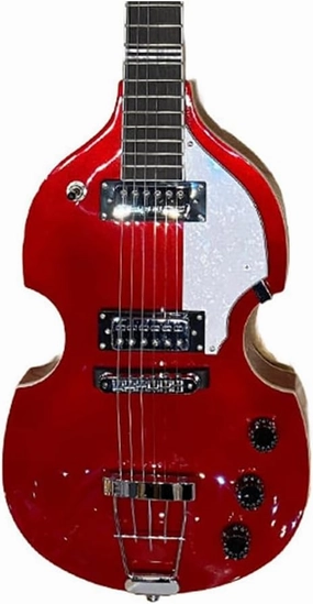Hofner Ignition Pro Violin Guitar - Metallic Red