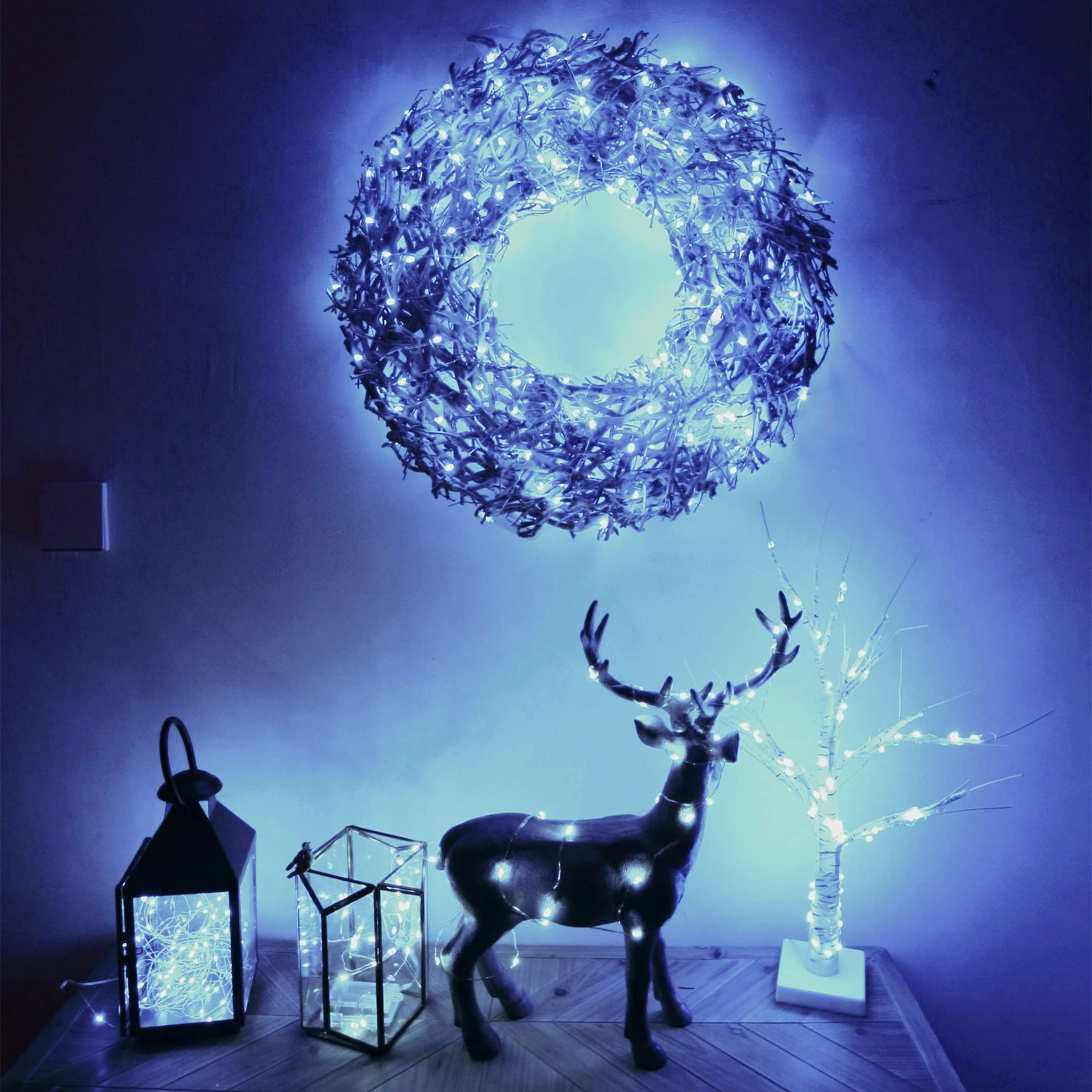 Homemory 12 Pcs Fairy String Lights, 6.6ft 20LED Starry Lights Battery Operated