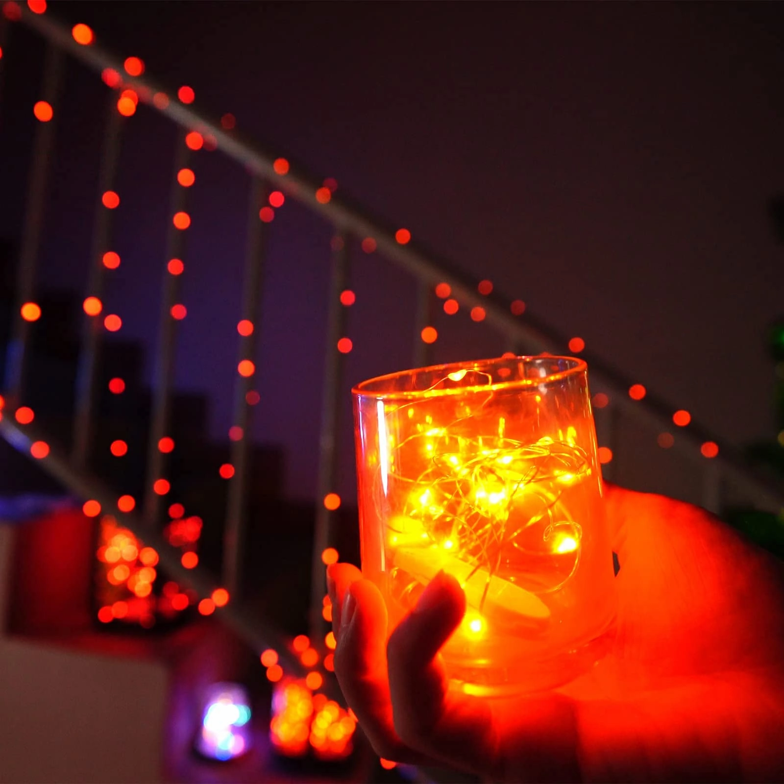Homemory 12 Pcs Fairy String Lights, 6.6ft 20LED Starry Lights Battery Operated