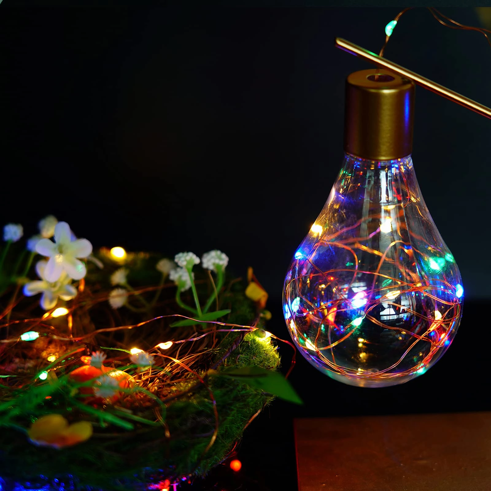Homemory 12 Pcs Fairy String Lights, 6.6ft 20LED Starry Lights Battery Operated