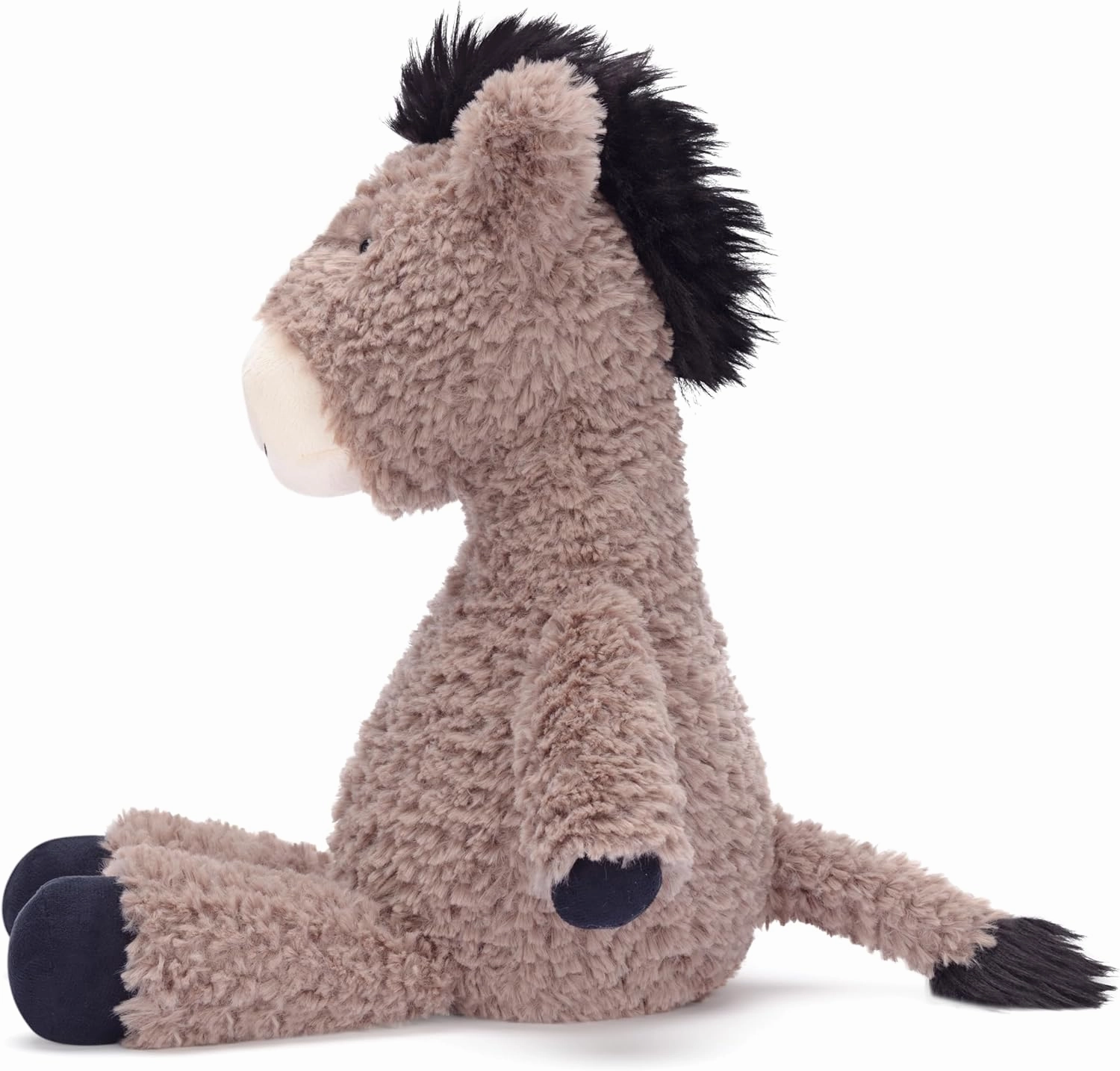 IKASA Donkey Stuffed Animals Plush Toys,Cuddly 16" Cute Plushie Soft Small Plushy Fluffy Toy, Gifts for Family Kids Girls Boys Children