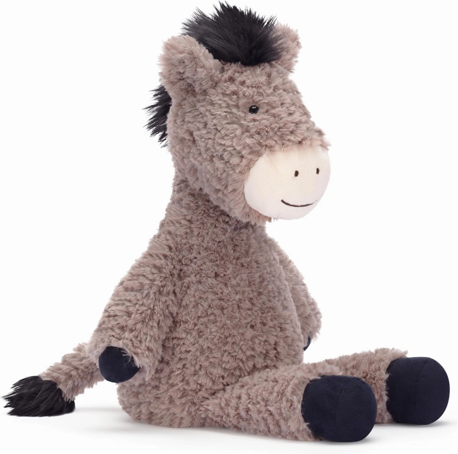 IKASA Donkey Stuffed Animals Plush Toys,Cuddly 16" Cute Plushie Soft Small Plushy Fluffy Toy, Gifts for Family Kids Girls Boys Children