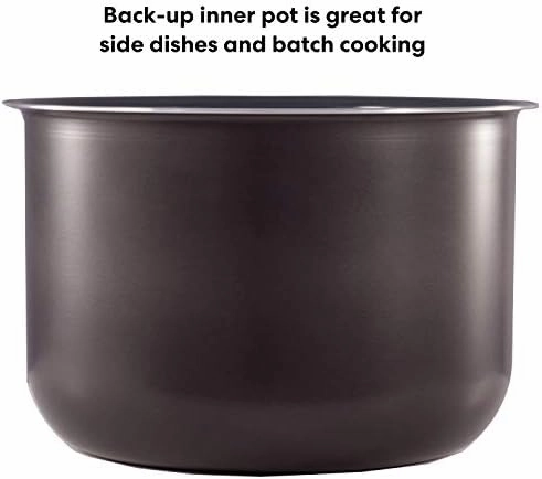 Instant Pot Ceramic Inner Slow Cooking Pot 6-Qt, Non-Stick Coated Interior, Rice Cooker
