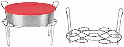 Instant Pot Stainless Steel Official Cook and Bake Set, Compatible with 6-quart and 8-quart cookers