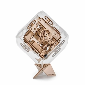 Intrism Mini - 3D Puzzle & Wooden Marble Maze for Kids & Adults, Ages 12 , Labyrinth Gravity Maze Game - Brain Teaser Gift, 6" Maze Cube Puzzle Box