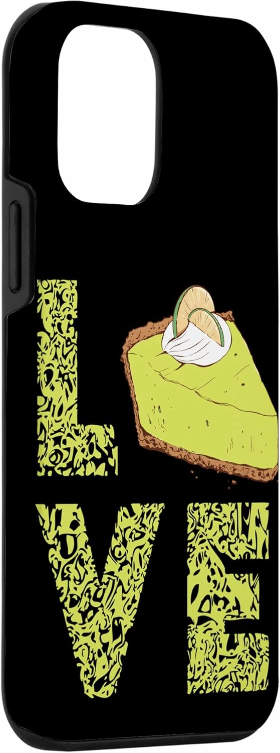 iPhone 12 mini Leopard Lemon Pie Dessert Lemon Key Lime Pie Tart Love Case