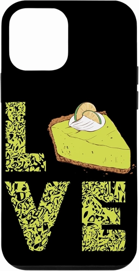 iPhone 12 mini Leopard Lemon Pie Dessert Lemon Key Lime Pie Tart Love Case