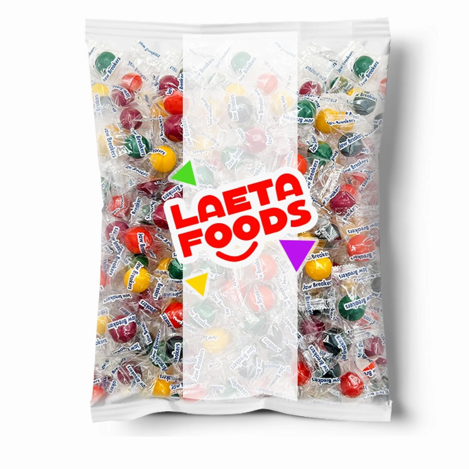 Jawbreakers Hard Candy | 2 Pound Bag - Approx. 150 Count | Fruit Flavored Assortment