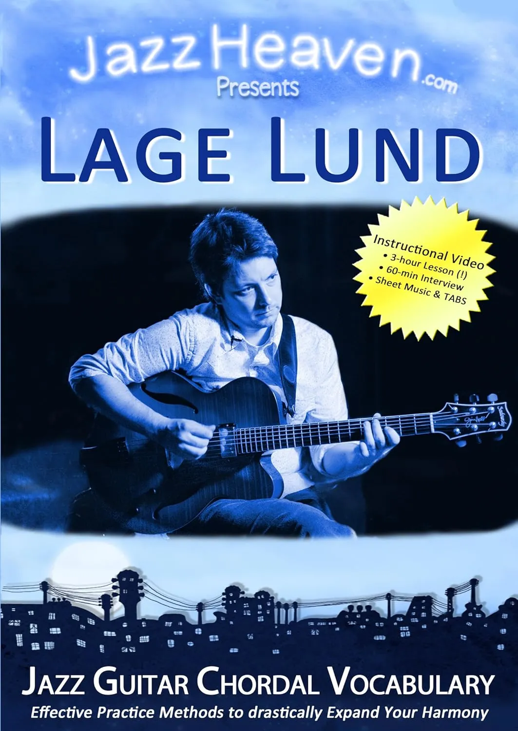 Jazz Guitar Chords DVD Lage Lund Jazz Guitar Chordal Vocabulary Harmony Improvisation Comping Method Learn Video Lessons