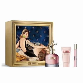 Jean Paul Gaultier Scandal Eau De Perfume Gift Set (EDP 2.7 fl. oz   Body Lotion 2.5 fl. oz   EDP Mini 0.34 fl. oz)