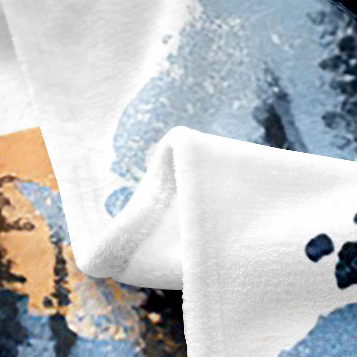 jejeloiu Lake Flannel Fleece Blanket Twin 60"x80" Kids Lakeside Fishing Plush Throw Blanket for Boys Girls Teens Cabin Mountain,All Season for Bed Sofa Couch Breathable Tree