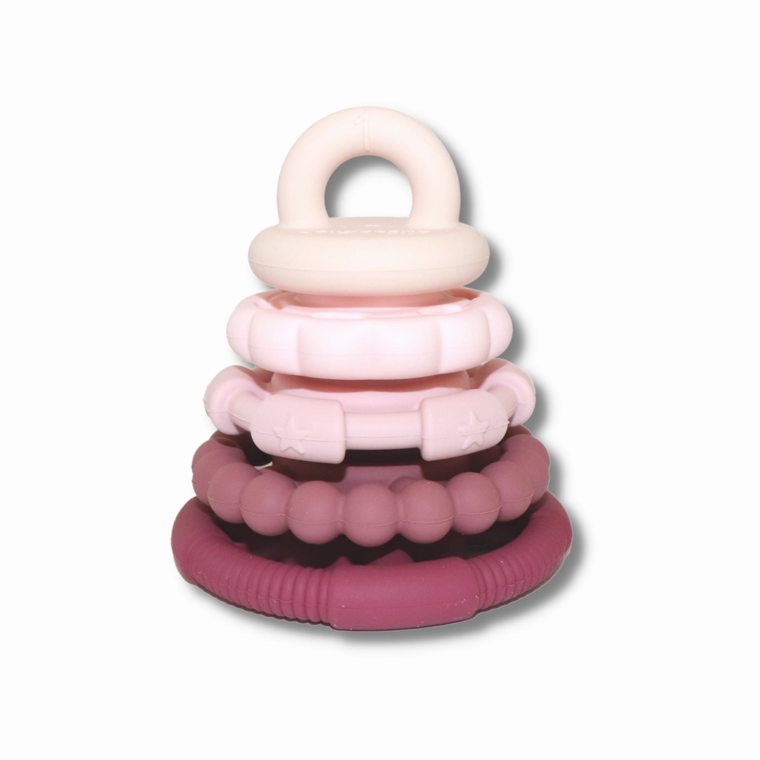 Jellystone - Rainbow Stacker & Teether Toy