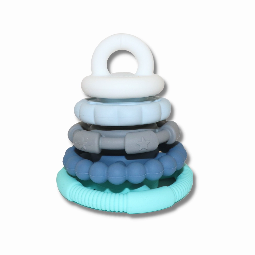 Jellystone - Rainbow Stacker & Teether Toy