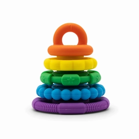 Jellystone - Rainbow Stacker Teether & Toy - Brights