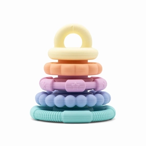 Jellystone - Rainbow Stacker Teether & Toy - Pastel