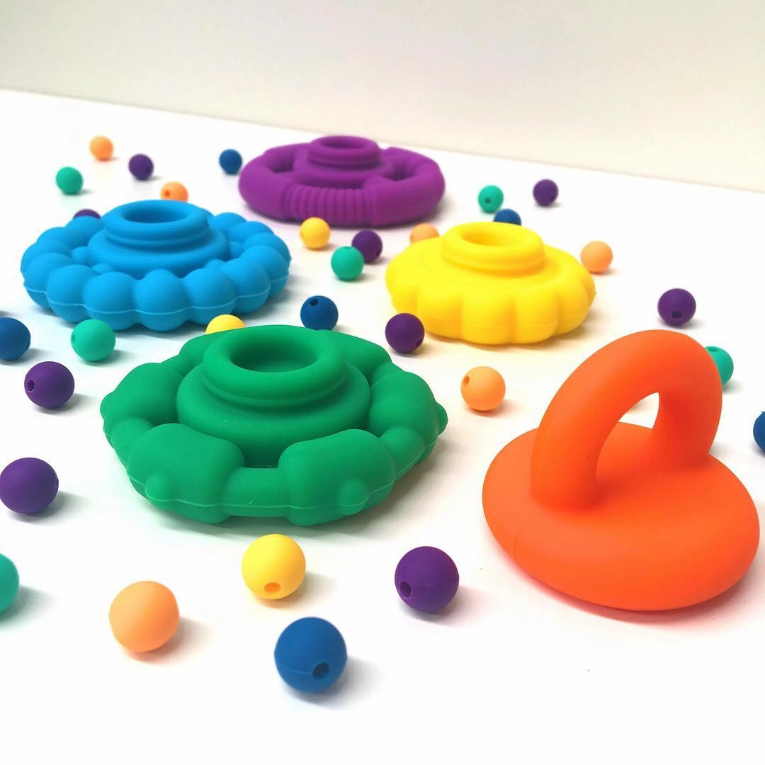 Jellystone Rainbow Stacker and Teether Toy