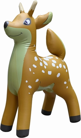 Jet Creations Inflatable 36" H Deer – Large Blow-Up Animal Toy, Party Decoration, Birthday Prop for Kids & Adults, Christmas Decor, Yard Ornament, Photo Booth Backdrop