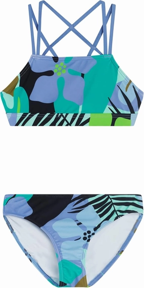 Kanu Surf Girls' Aria Beach Sport UPF 50 Mini Tankini Two Piece Swimsuit